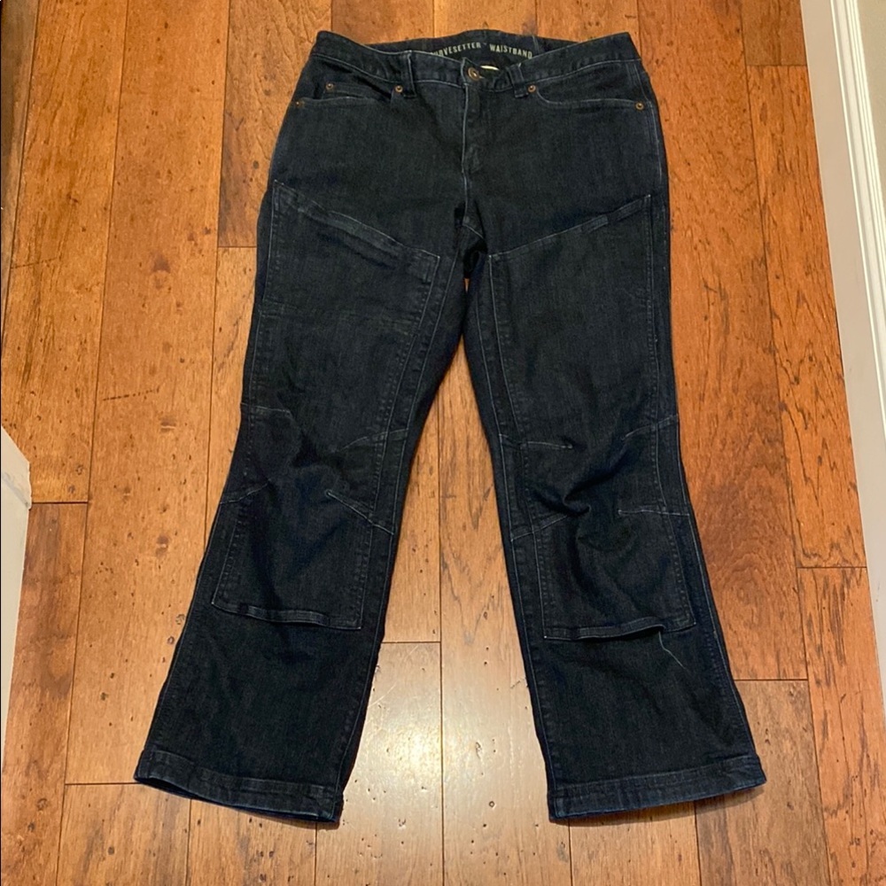 Duluth trading company women’s double flex double chapped boot cut  jeans8/29